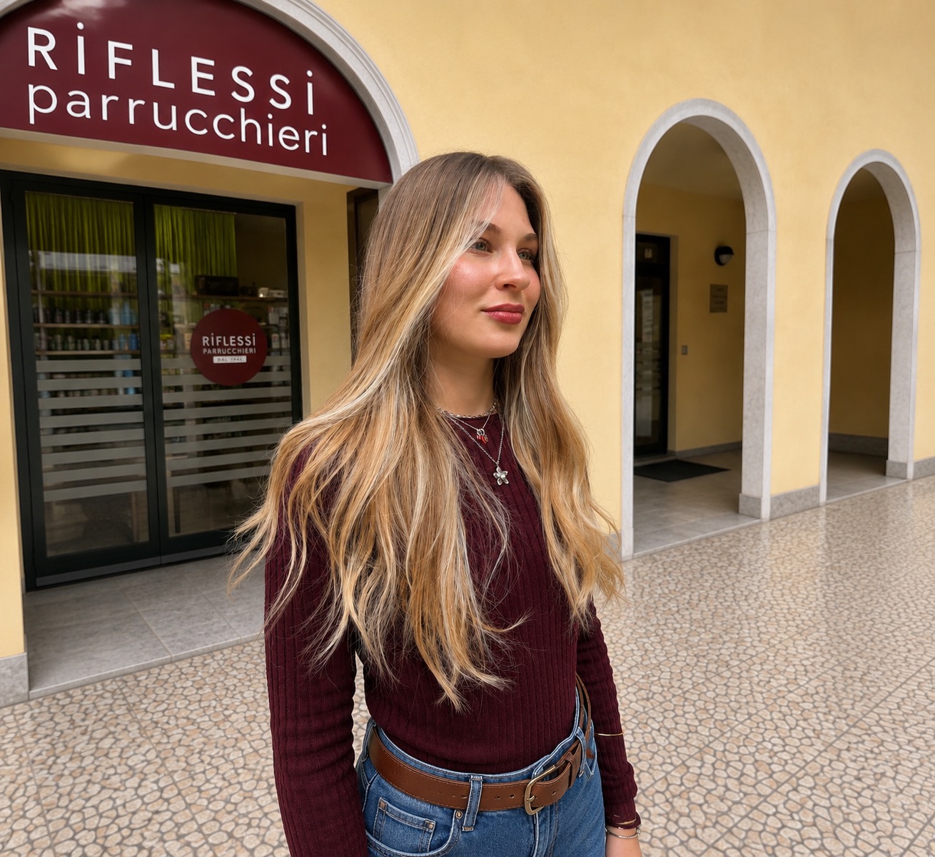Contouring Capelli, lavoro realizzato nel salone Riflessi